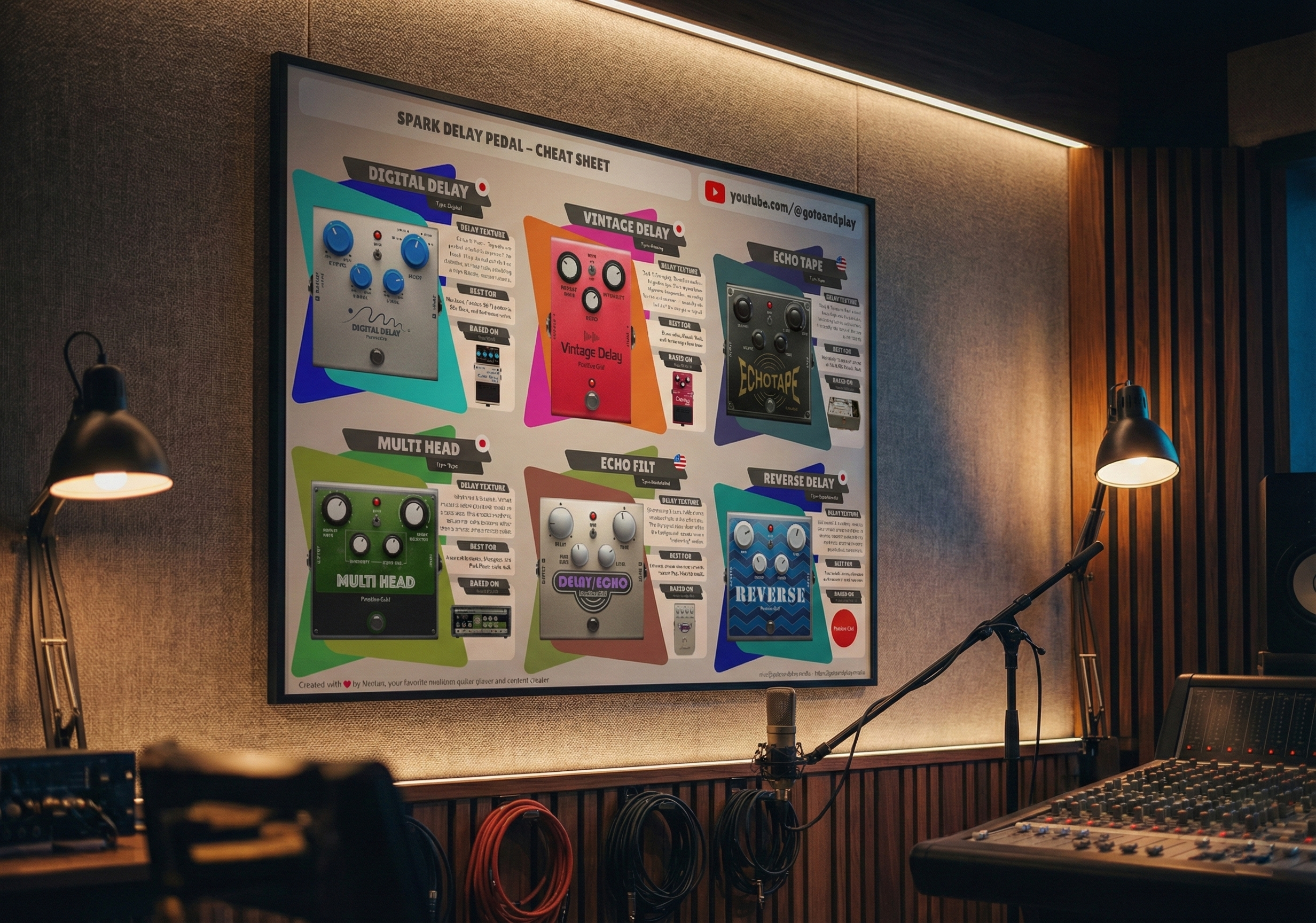 Spark Delay Cheat Sheet