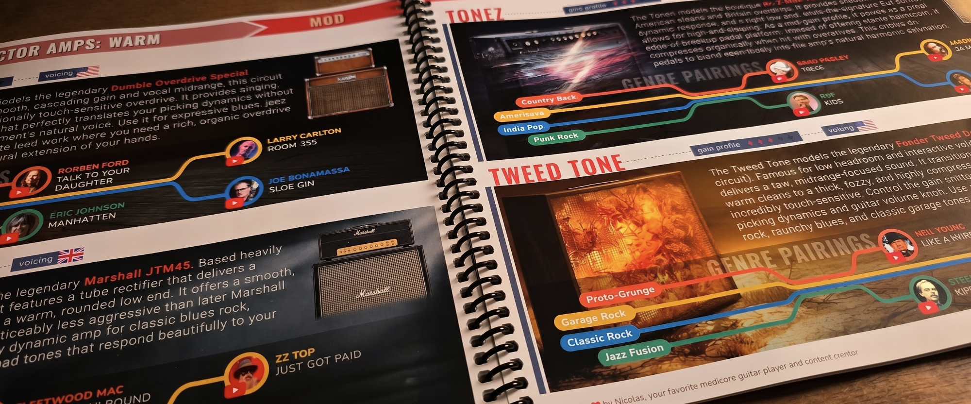 Amp Voicings and Genre Pairings Print