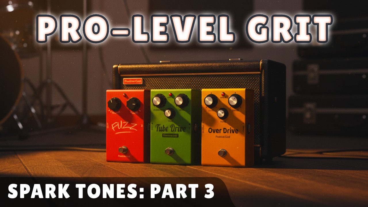 Video thumbnail for This is How Pros REALLY Use Drive Pedals on The Spark Amp